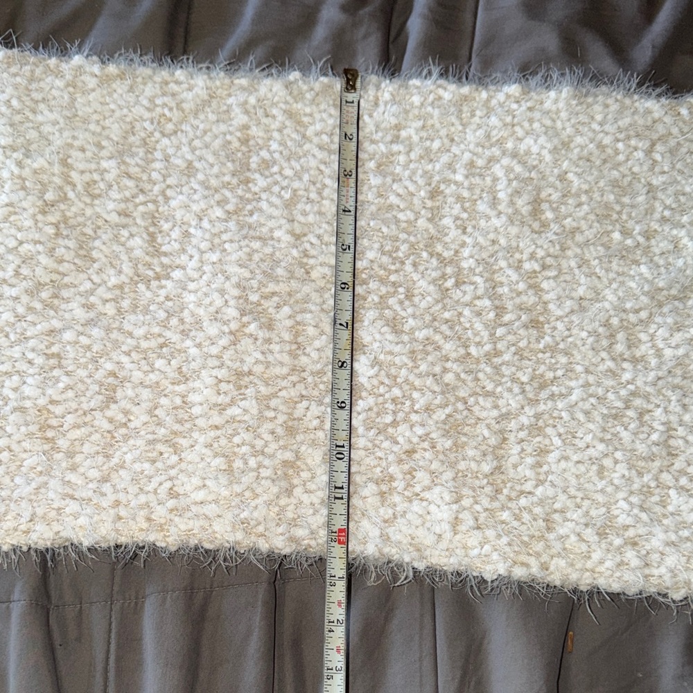 Cream Scarf - Picture 2 of 6